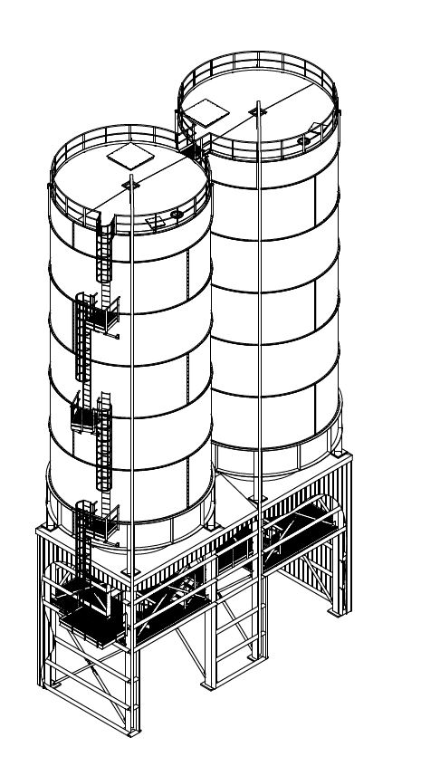 Image result for concrete silo structure